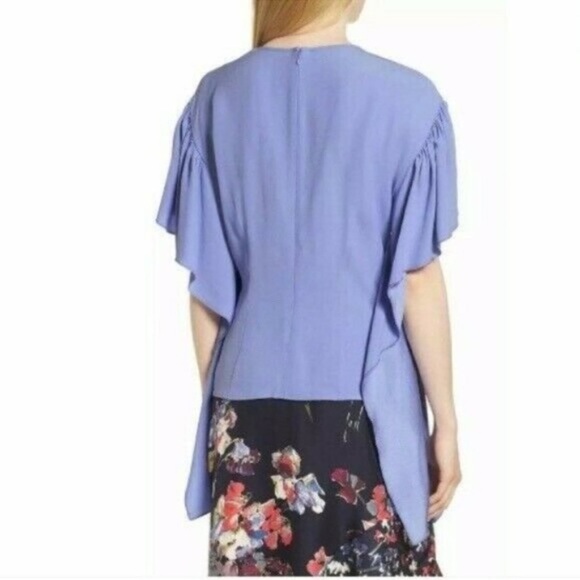 Lewit Statement Flutter Sleeve Blouse - Picture 3 of 7